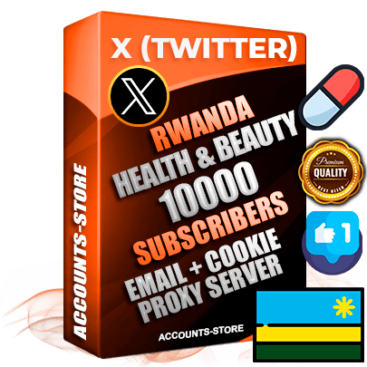Professional Rwandan PREMIUM X (Twitter) accounts of manual registration and farming for the HEALTH & BEAUTY niche with high trust history photos and tweets — fully themed and optimized for HEALTH & BEAUTY advertising and promotion — 10000 niche-related live active followers 2009–2014 registration year Verified Email (Included) + Cookie JSON for secure import and login to the account + User Agent + High-quality filling (Photo Header Posts). Fully ready for targeted campaigns and ad launches from any country. Perfectly hold ads without bans. Ideal for any earning schemes affiliate promotions and marketing projects. Quality unlimited IPv4 proxy server included. Professional Rwandan PREMIUM X (Twitter) accounts of manual registration and farming for the HEALTH & BEAUTY niche with high trust history photos and tweets — fully themed and optimized for HEALTH & BEAUTY advertising and promotion — 10000 niche-related live active followers 2009–2014 registration year Verified Email (Included) + Cookie JSON for secure import and login to the account + User Agent + High-quality filling (Photo Header Posts). Fully ready for targeted campaigns and ad launches from any country. Perfectly hold ads without bans. Ideal for any earning schemes affiliate promotions and marketing projects. Quality unlimited IPv4 proxy server included.