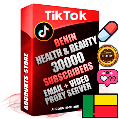 Professional Beninese PREMIUM TikTok accounts of manual registration and farming for the HEALTH & BEAUTY niche with high trust history profile photos and videos — fully themed and optimized for HEALTH & BEAUTY advertising and promotion — 30000 niche-related live active subscribers 2018–2022 registration years Verified Email (included) + Cookie JSON for secure import and login to the account + User Agent + high-quality content filling (profile photo banner and videos). Fully ready for targeted campaigns and ad launches from any country. Perfectly holds ads without bans. Ideal for any earning schemes affiliate promotions and marketing projects. Quality unlimited IPv4 proxy server included.