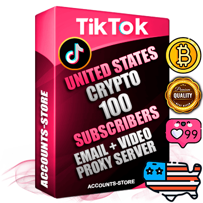 Professional American PREMIUM TikTok accounts of manual registration and farming for the CRYPTO niche with high trust history profile photos and videos — fully themed and optimized for CRYPTO advertising and promotion — 100 niche-related live active subscribers 2018–2022 registration years Verified Email (included) + Cookie JSON for secure import and login to the account + User Agent + high-quality content filling (profile photo banner and videos). Fully ready for targeted campaigns and ad launches from any country. Perfectly holds ads without bans. Ideal for any earning schemes affiliate promotions and marketing projects. Quality unlimited IPv4 proxy server included.