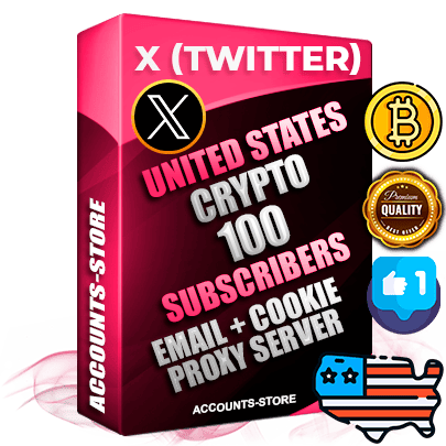 Professional American PREMIUM X (Twitter) accounts of manual registration and farming for the CRYPTO niche with high trust history photos and tweets — fully themed and optimized for CRYPTO advertising and promotion — 100 niche-related live active followers 2009–2014 registration year Verified Email (Included) + Cookie JSON for secure import and login to the account + User Agent + High-quality filling (Photo Header Posts). Fully ready for targeted campaigns and ad launches from any country. Perfectly hold ads without bans. Ideal for any earning schemes affiliate promotions and marketing projects. Quality unlimited IPv4 proxy server included.