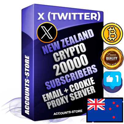 Professional New Zealand PREMIUM X (Twitter) accounts of manual registration and farming for the CRYPTO niche with high trust history photos and tweets — fully themed and optimized for CRYPTO advertising and promotion — 20000 niche-related live active followers 2009–2014 registration year Verified Email (Included) + Cookie JSON for secure import and login to the account + User Agent + High-quality filling (Photo Header Posts). Fully ready for targeted campaigns and ad launches from any country. Perfectly hold ads without bans. Ideal for any earning schemes affiliate promotions and marketing projects. Quality unlimited IPv4 proxy server included. Professional New Zealand PREMIUM X (Twitter) accounts of manual registration and farming for the CRYPTO niche with high trust history photos and tweets — fully themed and optimized for CRYPTO advertising and promotion — 20000 niche-related live active followers 2009–2014 registration year Verified Email (Included) + Cookie JSON for secure import and login to the account + User Agent + High-quality filling (Photo Header Posts). Fully ready for targeted campaigns and ad launches from any country. Perfectly hold ads without bans. Ideal for any earning schemes affiliate promotions and marketing projects. Quality unlimited IPv4 proxy server included.