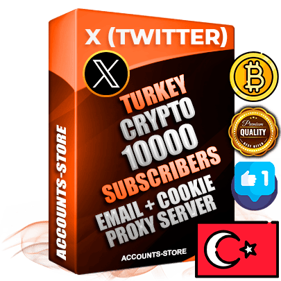 Professional Turkish PREMIUM X (Twitter) accounts of manual registration and farming for the CRYPTO niche with high trust history photos and tweets — fully themed and optimized for CRYPTO advertising and promotion — 10000 niche-related live active followers 2009–2014 registration year Verified Email (Included) + Cookie JSON for secure import and login to the account + User Agent + High-quality filling (Photo Header Posts). Fully ready for targeted campaigns and ad launches from any country. Perfectly hold ads without bans. Ideal for any earning schemes affiliate promotions and marketing projects. Quality unlimited IPv4 proxy server included.