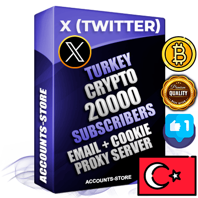 Professional Turkish PREMIUM X (Twitter) accounts of manual registration and farming for the CRYPTO niche with high trust history photos and tweets — fully themed and optimized for CRYPTO advertising and promotion — 20000 niche-related live active followers 2009–2014 registration year Verified Email (Included) + Cookie JSON for secure import and login to the account + User Agent + High-quality filling (Photo Header Posts). Fully ready for targeted campaigns and ad launches from any country. Perfectly hold ads without bans. Ideal for any earning schemes affiliate promotions and marketing projects. Quality unlimited IPv4 proxy server included. Professional Turkish PREMIUM X (Twitter) accounts of manual registration and farming for the CRYPTO niche with high trust history photos and tweets — fully themed and optimized for CRYPTO advertising and promotion — 20000 niche-related live active followers 2009–2014 registration year Verified Email (Included) + Cookie JSON for secure import and login to the account + User Agent + High-quality filling (Photo Header Posts). Fully ready for targeted campaigns and ad launches from any country. Perfectly hold ads without bans. Ideal for any earning schemes affiliate promotions and marketing projects. Quality unlimited IPv4 proxy server included.