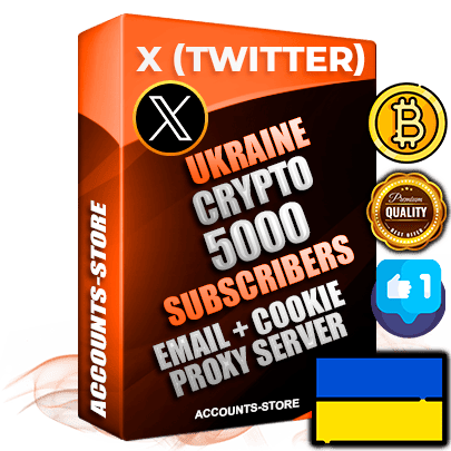 Professional Ukrainian PREMIUM X (Twitter) accounts of manual registration and farming for the CRYPTO niche with high trust history photos and tweets — fully themed and optimized for CRYPTO advertising and promotion — 5000 niche-related live active followers 2009–2014 registration year Verified Email (Included) + Cookie JSON for secure import and login to the account + User Agent + High-quality filling (Photo Header Posts). Fully ready for targeted campaigns and ad launches from any country. Perfectly hold ads without bans. Ideal for any earning schemes affiliate promotions and marketing projects. Quality unlimited IPv4 proxy server included. Professional Ukrainian PREMIUM X (Twitter) accounts of manual registration and farming for the CRYPTO niche with high trust history photos and tweets — fully themed and optimized for CRYPTO advertising and promotion — 5000 niche-related live active followers 2009–2014 registration year Verified Email (Included) + Cookie JSON for secure import and login to the account + User Agent + High-quality filling (Photo Header Posts). Fully ready for targeted campaigns and ad launches from any country. Perfectly hold ads without bans. Ideal for any earning schemes affiliate promotions and marketing projects. Quality unlimited IPv4 proxy server included.