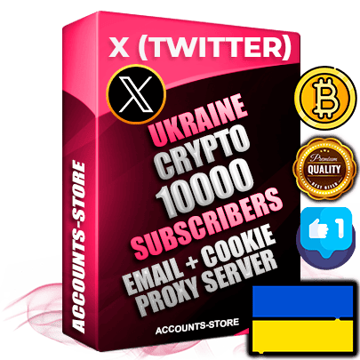 Professional Ukrainian PREMIUM X (Twitter) accounts of manual registration and farming for the CRYPTO niche with high trust history photos and tweets — fully themed and optimized for CRYPTO advertising and promotion — 10000 niche-related live active followers 2009–2014 registration year Verified Email (Included) + Cookie JSON for secure import and login to the account + User Agent + High-quality filling (Photo Header Posts). Fully ready for targeted campaigns and ad launches from any country. Perfectly hold ads without bans. Ideal for any earning schemes affiliate promotions and marketing projects. Quality unlimited IPv4 proxy server included. Professional Ukrainian PREMIUM X (Twitter) accounts of manual registration and farming for the CRYPTO niche with high trust history photos and tweets — fully themed and optimized for CRYPTO advertising and promotion — 10000 niche-related live active followers 2009–2014 registration year Verified Email (Included) + Cookie JSON for secure import and login to the account + User Agent + High-quality filling (Photo Header Posts). Fully ready for targeted campaigns and ad launches from any country. Perfectly hold ads without bans. Ideal for any earning schemes affiliate promotions and marketing projects. Quality unlimited IPv4 proxy server included.