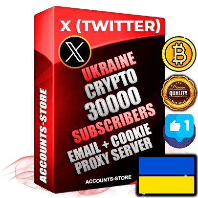 Professional Ukrainian PREMIUM X (Twitter) accounts of manual registration and farming for the CRYPTO niche with high trust history photos and tweets — fully themed and optimized for CRYPTO advertising and promotion — 30000 niche-related live active followers 2009–2014 registration year Verified Email (Included) + Cookie JSON for secure import and login to the account + User Agent + High-quality filling (Photo Header Posts). Fully ready for targeted campaigns and ad launches from any country. Perfectly hold ads without bans. Ideal for any earning schemes affiliate promotions and marketing projects. Quality unlimited IPv4 proxy server included. Professional Ukrainian PREMIUM X (Twitter) accounts of manual registration and farming for the CRYPTO niche with high trust history photos and tweets — fully themed and optimized for CRYPTO advertising and promotion — 30000 niche-related live active followers 2009–2014 registration year Verified Email (Included) + Cookie JSON for secure import and login to the account + User Agent + High-quality filling (Photo Header Posts). Fully ready for targeted campaigns and ad launches from any country. Perfectly hold ads without bans. Ideal for any earning schemes affiliate promotions and marketing projects. Quality unlimited IPv4 proxy server included.