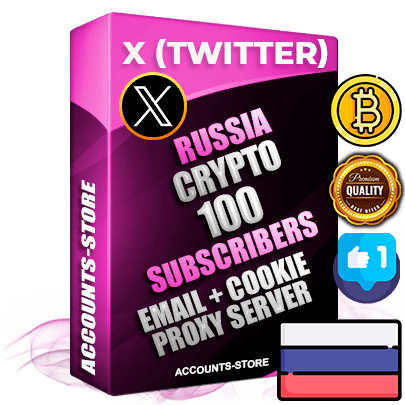 Professional Russian PREMIUM X (Twitter) accounts of manual registration and farming for the CRYPTO niche with high trust history photos and tweets — fully themed and optimized for CRYPTO advertising and promotion — 100 niche-related live active followers 2009–2014 registration year Verified Email (Included) + Cookie JSON for secure import and login to the account + User Agent + High-quality filling (Photo Header Posts). Fully ready for targeted campaigns and ad launches from any country. Perfectly hold ads without bans. Ideal for any earning schemes affiliate promotions and marketing projects. Quality unlimited IPv4 proxy server included.