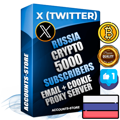 Professional Russian PREMIUM X (Twitter) accounts of manual registration and farming for the CRYPTO niche with high trust history photos and tweets — fully themed and optimized for CRYPTO advertising and promotion — 5000 niche-related live active followers 2009–2014 registration year Verified Email (Included) + Cookie JSON for secure import and login to the account + User Agent + High-quality filling (Photo Header Posts). Fully ready for targeted campaigns and ad launches from any country. Perfectly hold ads without bans. Ideal for any earning schemes affiliate promotions and marketing projects. Quality unlimited IPv4 proxy server included. Professional Russian PREMIUM X (Twitter) accounts of manual registration and farming for the CRYPTO niche with high trust history photos and tweets — fully themed and optimized for CRYPTO advertising and promotion — 5000 niche-related live active followers 2009–2014 registration year Verified Email (Included) + Cookie JSON for secure import and login to the account + User Agent + High-quality filling (Photo Header Posts). Fully ready for targeted campaigns and ad launches from any country. Perfectly hold ads without bans. Ideal for any earning schemes affiliate promotions and marketing projects. Quality unlimited IPv4 proxy server included.