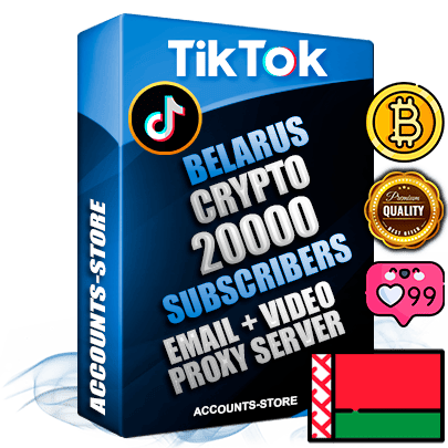 Professional Belarusian PREMIUM TikTok accounts of manual registration and farming for the CRYPTO niche with high trust history profile photos and videos — fully themed and optimized for CRYPTO advertising and promotion — 20000 niche-related live active subscribers 2018–2022 registration years Verified Email (included) + Cookie JSON for secure import and login to the account + User Agent + high-quality content filling (profile photo banner and videos). Fully ready for targeted campaigns and ad launches from any country. Perfectly holds ads without bans. Ideal for any earning schemes affiliate promotions and marketing projects. Quality unlimited IPv4 proxy server included. Professional Belarusian PREMIUM TikTok accounts of manual registration and farming for the CRYPTO niche with high trust history profile photos and videos — fully themed and optimized for CRYPTO advertising and promotion — 20000 niche-related live active subscribers 2018–2022 registration years Verified Email (included) + Cookie JSON for secure import and login to the account + User Agent + high-quality content filling (profile photo banner and videos). Fully ready for targeted campaigns and ad launches from any country. Perfectly holds ads without bans. Ideal for any earning schemes affiliate promotions and marketing projects. Quality unlimited IPv4 proxy server included.