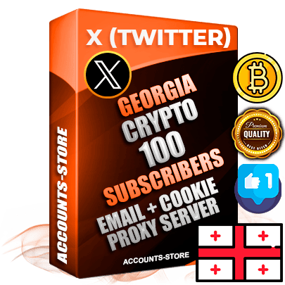 Professional Georgian PREMIUM X (Twitter) accounts of manual registration and farming for the CRYPTO niche with high trust history photos and tweets — fully themed and optimized for CRYPTO advertising and promotion — 100 niche-related live active followers 2009–2014 registration year Verified Email (Included) + Cookie JSON for secure import and login to the account + User Agent + High-quality filling (Photo Header Posts). Fully ready for targeted campaigns and ad launches from any country. Perfectly hold ads without bans. Ideal for any earning schemes affiliate promotions and marketing projects. Quality unlimited IPv4 proxy server included.
