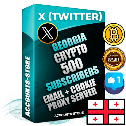 Professional Georgian PREMIUM X (Twitter) accounts of manual registration and farming for the CRYPTO niche with high trust history photos and tweets — fully themed and optimized for CRYPTO advertising and promotion — 500 niche-related live active followers 2009–2014 registration year Verified Email (Included) + Cookie JSON for secure import and login to the account + User Agent + High-quality filling (Photo Header Posts). Fully ready for targeted campaigns and ad launches from any country. Perfectly hold ads without bans. Ideal for any earning schemes affiliate promotions and marketing projects. Quality unlimited IPv4 proxy server included.
