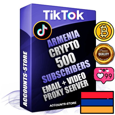 Professional Armenian PREMIUM TikTok accounts of manual registration and farming for the CRYPTO niche with high trust history profile photos and videos — fully themed and optimized for CRYPTO advertising and promotion — 500 niche-related live active subscribers 2018–2022 registration years Verified Email (included) + Cookie JSON for secure import and login to the account + User Agent + high-quality content filling (profile photo banner and videos). Fully ready for targeted campaigns and ad launches from any country. Perfectly holds ads without bans. Ideal for any earning schemes affiliate promotions and marketing projects. Quality unlimited IPv4 proxy server included. Professional Armenian PREMIUM TikTok accounts of manual registration and farming for the CRYPTO niche with high trust history profile photos and videos — fully themed and optimized for CRYPTO advertising and promotion — 500 niche-related live active subscribers 2018–2022 registration years Verified Email (included) + Cookie JSON for secure import and login to the account + User Agent + high-quality content filling (profile photo banner and videos). Fully ready for targeted campaigns and ad launches from any country. Perfectly holds ads without bans. Ideal for any earning schemes affiliate promotions and marketing projects. Quality unlimited IPv4 proxy server included.