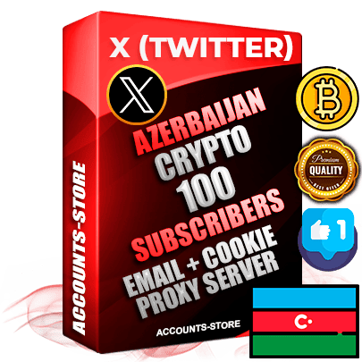 Professional Azerbaijani PREMIUM X (Twitter) accounts of manual registration and farming for the CRYPTO niche with high trust history photos and tweets — fully themed and optimized for CRYPTO advertising and promotion — 100 niche-related live active followers 2009–2014 registration year Verified Email (Included) + Cookie JSON for secure import and login to the account + User Agent + High-quality filling (Photo Header Posts). Fully ready for targeted campaigns and ad launches from any country. Perfectly hold ads without bans. Ideal for any earning schemes affiliate promotions and marketing projects. Quality unlimited IPv4 proxy server included.