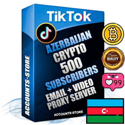 Professional Azerbaijani PREMIUM TikTok accounts of manual registration and farming for the CRYPTO niche with high trust history profile photos and videos — fully themed and optimized for CRYPTO advertising and promotion — 500 niche-related live active subscribers 2018–2022 registration years Verified Email (included) + Cookie JSON for secure import and login to the account + User Agent + high-quality content filling (profile photo banner and videos). Fully ready for targeted campaigns and ad launches from any country. Perfectly holds ads without bans. Ideal for any earning schemes affiliate promotions and marketing projects. Quality unlimited IPv4 proxy server included. Professional Azerbaijani PREMIUM TikTok accounts of manual registration and farming for the CRYPTO niche with high trust history profile photos and videos — fully themed and optimized for CRYPTO advertising and promotion — 500 niche-related live active subscribers 2018–2022 registration years Verified Email (included) + Cookie JSON for secure import and login to the account + User Agent + high-quality content filling (profile photo banner and videos). Fully ready for targeted campaigns and ad launches from any country. Perfectly holds ads without bans. Ideal for any earning schemes affiliate promotions and marketing projects. Quality unlimited IPv4 proxy server included.