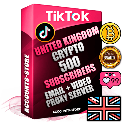 Professional English PREMIUM TikTok accounts of manual registration and farming for the CRYPTO niche with high trust history profile photos and videos — fully themed and optimized for CRYPTO advertising and promotion — 500 niche-related live active subscribers 2018–2022 registration years Verified Email (included) + Cookie JSON for secure import and login to the account + User Agent + high-quality content filling (profile photo banner and videos). Fully ready for targeted campaigns and ad launches from any country. Perfectly holds ads without bans. Ideal for any earning schemes affiliate promotions and marketing projects. Quality unlimited IPv4 proxy server included. Professional English PREMIUM TikTok accounts of manual registration and farming for the CRYPTO niche with high trust history profile photos and videos — fully themed and optimized for CRYPTO advertising and promotion — 500 niche-related live active subscribers 2018–2022 registration years Verified Email (included) + Cookie JSON for secure import and login to the account + User Agent + high-quality content filling (profile photo banner and videos). Fully ready for targeted campaigns and ad launches from any country. Perfectly holds ads without bans. Ideal for any earning schemes affiliate promotions and marketing projects. Quality unlimited IPv4 proxy server included.