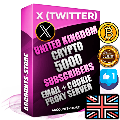 Professional English PREMIUM X (Twitter) accounts of manual registration and farming for the CRYPTO niche with high trust history photos and tweets — fully themed and optimized for CRYPTO advertising and promotion — 5000 niche-related live active followers 2009–2014 registration year Verified Email (Included) + Cookie JSON for secure import and login to the account + User Agent + High-quality filling (Photo Header Posts). Fully ready for targeted campaigns and ad launches from any country. Perfectly hold ads without bans. Ideal for any earning schemes affiliate promotions and marketing projects. Quality unlimited IPv4 proxy server included. Professional English PREMIUM X (Twitter) accounts of manual registration and farming for the CRYPTO niche with high trust history photos and tweets — fully themed and optimized for CRYPTO advertising and promotion — 5000 niche-related live active followers 2009–2014 registration year Verified Email (Included) + Cookie JSON for secure import and login to the account + User Agent + High-quality filling (Photo Header Posts). Fully ready for targeted campaigns and ad launches from any country. Perfectly hold ads without bans. Ideal for any earning schemes affiliate promotions and marketing projects. Quality unlimited IPv4 proxy server included.