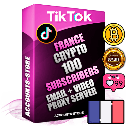 Professional French PREMIUM TikTok accounts of manual registration and farming for the CRYPTO niche with high trust history profile photos and videos — fully themed and optimized for CRYPTO advertising and promotion — 100 niche-related live active subscribers 2018–2022 registration years Verified Email (included) + Cookie JSON for secure import and login to the account + User Agent + high-quality content filling (profile photo banner and videos). Fully ready for targeted campaigns and ad launches from any country. Perfectly holds ads without bans. Ideal for any earning schemes affiliate promotions and marketing projects. Quality unlimited IPv4 proxy server included. Professional French PREMIUM TikTok accounts of manual registration and farming for the CRYPTO niche with high trust history profile photos and videos — fully themed and optimized for CRYPTO advertising and promotion — 100 niche-related live active subscribers 2018–2022 registration years Verified Email (included) + Cookie JSON for secure import and login to the account + User Agent + high-quality content filling (profile photo banner and videos). Fully ready for targeted campaigns and ad launches from any country. Perfectly holds ads without bans. Ideal for any earning schemes affiliate promotions and marketing projects. Quality unlimited IPv4 proxy server included.