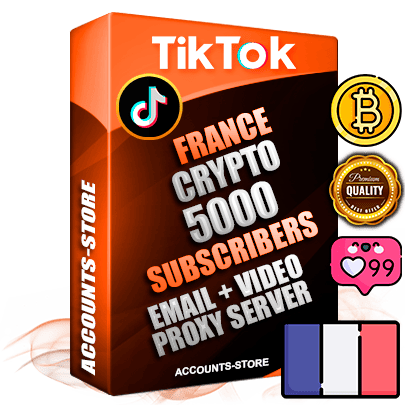 Professional French PREMIUM TikTok accounts of manual registration and farming for the CRYPTO niche with high trust history profile photos and videos — fully themed and optimized for CRYPTO advertising and promotion — 5000 niche-related live active subscribers 2018–2022 registration years Verified Email (included) + Cookie JSON for secure import and login to the account + User Agent + high-quality content filling (profile photo banner and videos). Fully ready for targeted campaigns and ad launches from any country. Perfectly holds ads without bans. Ideal for any earning schemes affiliate promotions and marketing projects. Quality unlimited IPv4 proxy server included. Professional French PREMIUM TikTok accounts of manual registration and farming for the CRYPTO niche with high trust history profile photos and videos — fully themed and optimized for CRYPTO advertising and promotion — 5000 niche-related live active subscribers 2018–2022 registration years Verified Email (included) + Cookie JSON for secure import and login to the account + User Agent + high-quality content filling (profile photo banner and videos). Fully ready for targeted campaigns and ad launches from any country. Perfectly holds ads without bans. Ideal for any earning schemes affiliate promotions and marketing projects. Quality unlimited IPv4 proxy server included.