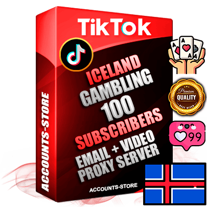 Professional Icelandic PREMIUM TikTok accounts of manual registration and farming for the GAMBLING niche with high trust history profile photos and videos — fully themed and optimized for GAMBLING advertising and promotion — 100 niche-related live active subscribers 2018–2022 registration years Verified Email (included) + Cookie JSON for secure import and login to the account + User Agent + high-quality content filling (profile photo banner and videos). Fully ready for targeted campaigns and ad launches from any country. Perfectly holds ads without bans. Ideal for any earning schemes affiliate promotions and marketing projects. Quality unlimited IPv4 proxy server included. Professional Icelandic PREMIUM TikTok accounts of manual registration and farming for the GAMBLING niche with high trust history profile photos and videos — fully themed and optimized for GAMBLING advertising and promotion — 100 niche-related live active subscribers 2018–2022 registration years Verified Email (included) + Cookie JSON for secure import and login to the account + User Agent + high-quality content filling (profile photo banner and videos). Fully ready for targeted campaigns and ad launches from any country. Perfectly holds ads without bans. Ideal for any earning schemes affiliate promotions and marketing projects. Quality unlimited IPv4 proxy server included.