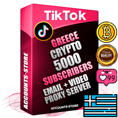 Professional Greek PREMIUM TikTok accounts of manual registration and farming for the CRYPTO niche with high trust history profile photos and videos — fully themed and optimized for CRYPTO advertising and promotion — 5000 niche-related live active subscribers 2018–2022 registration years Verified Email (included) + Cookie JSON for secure import and login to the account + User Agent + high-quality content filling (profile photo banner and videos). Fully ready for targeted campaigns and ad launches from any country. Perfectly holds ads without bans. Ideal for any earning schemes affiliate promotions and marketing projects. Quality unlimited IPv4 proxy server included. Professional Greek PREMIUM TikTok accounts of manual registration and farming for the CRYPTO niche with high trust history profile photos and videos — fully themed and optimized for CRYPTO advertising and promotion — 5000 niche-related live active subscribers 2018–2022 registration years Verified Email (included) + Cookie JSON for secure import and login to the account + User Agent + high-quality content filling (profile photo banner and videos). Fully ready for targeted campaigns and ad launches from any country. Perfectly holds ads without bans. Ideal for any earning schemes affiliate promotions and marketing projects. Quality unlimited IPv4 proxy server included.
