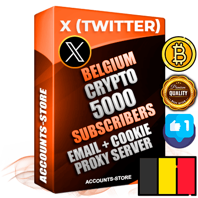 Professional Belgian PREMIUM X (Twitter) accounts of manual registration and farming for the CRYPTO niche with high trust history photos and tweets — fully themed and optimized for CRYPTO advertising and promotion — 5000 niche-related live active followers 2009–2014 registration year Verified Email (Included) + Cookie JSON for secure import and login to the account + User Agent + High-quality filling (Photo Header Posts). Fully ready for targeted campaigns and ad launches from any country. Perfectly hold ads without bans. Ideal for any earning schemes affiliate promotions and marketing projects. Quality unlimited IPv4 proxy server included. Professional Belgian PREMIUM X (Twitter) accounts of manual registration and farming for the CRYPTO niche with high trust history photos and tweets — fully themed and optimized for CRYPTO advertising and promotion — 5000 niche-related live active followers 2009–2014 registration year Verified Email (Included) + Cookie JSON for secure import and login to the account + User Agent + High-quality filling (Photo Header Posts). Fully ready for targeted campaigns and ad launches from any country. Perfectly hold ads without bans. Ideal for any earning schemes affiliate promotions and marketing projects. Quality unlimited IPv4 proxy server included.