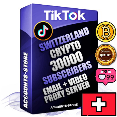 Professional Swiss PREMIUM TikTok accounts of manual registration and farming for the CRYPTO niche with high trust history profile photos and videos — fully themed and optimized for CRYPTO advertising and promotion — 30000 niche-related live active subscribers 2018–2022 registration years Verified Email (included) + Cookie JSON for secure import and login to the account + User Agent + high-quality content filling (profile photo banner and videos). Fully ready for targeted campaigns and ad launches from any country. Perfectly holds ads without bans. Ideal for any earning schemes affiliate promotions and marketing projects. Quality unlimited IPv4 proxy server included. Professional Swiss PREMIUM TikTok accounts of manual registration and farming for the CRYPTO niche with high trust history profile photos and videos — fully themed and optimized for CRYPTO advertising and promotion — 30000 niche-related live active subscribers 2018–2022 registration years Verified Email (included) + Cookie JSON for secure import and login to the account + User Agent + high-quality content filling (profile photo banner and videos). Fully ready for targeted campaigns and ad launches from any country. Perfectly holds ads without bans. Ideal for any earning schemes affiliate promotions and marketing projects. Quality unlimited IPv4 proxy server included.