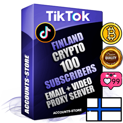 Professional Finnish PREMIUM TikTok accounts of manual registration and farming for the CRYPTO niche with high trust history profile photos and videos — fully themed and optimized for CRYPTO advertising and promotion — 100 niche-related live active subscribers 2018–2022 registration years Verified Email (included) + Cookie JSON for secure import and login to the account + User Agent + high-quality content filling (profile photo banner and videos). Fully ready for targeted campaigns and ad launches from any country. Perfectly holds ads without bans. Ideal for any earning schemes affiliate promotions and marketing projects. Quality unlimited IPv4 proxy server included. Professional Finnish PREMIUM TikTok accounts of manual registration and farming for the CRYPTO niche with high trust history profile photos and videos — fully themed and optimized for CRYPTO advertising and promotion — 100 niche-related live active subscribers 2018–2022 registration years Verified Email (included) + Cookie JSON for secure import and login to the account + User Agent + high-quality content filling (profile photo banner and videos). Fully ready for targeted campaigns and ad launches from any country. Perfectly holds ads without bans. Ideal for any earning schemes affiliate promotions and marketing projects. Quality unlimited IPv4 proxy server included.