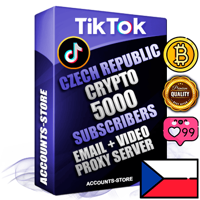 Professional Czech PREMIUM TikTok accounts of manual registration and farming for the CRYPTO niche with high trust history profile photos and videos — fully themed and optimized for CRYPTO advertising and promotion — 5000 niche-related live active subscribers 2018–2022 registration years Verified Email (included) + Cookie JSON for secure import and login to the account + User Agent + high-quality content filling (profile photo banner and videos). Fully ready for targeted campaigns and ad launches from any country. Perfectly holds ads without bans. Ideal for any earning schemes affiliate promotions and marketing projects. Quality unlimited IPv4 proxy server included. Professional Czech PREMIUM TikTok accounts of manual registration and farming for the CRYPTO niche with high trust history profile photos and videos — fully themed and optimized for CRYPTO advertising and promotion — 5000 niche-related live active subscribers 2018–2022 registration years Verified Email (included) + Cookie JSON for secure import and login to the account + User Agent + high-quality content filling (profile photo banner and videos). Fully ready for targeted campaigns and ad launches from any country. Perfectly holds ads without bans. Ideal for any earning schemes affiliate promotions and marketing projects. Quality unlimited IPv4 proxy server included.
