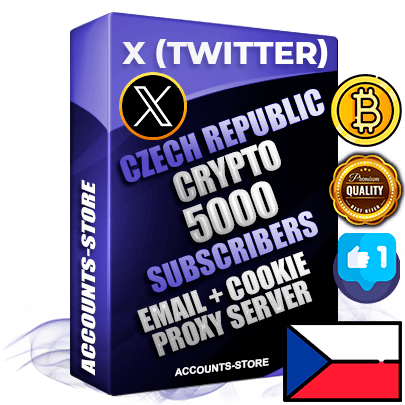Professional Czech PREMIUM X (Twitter) accounts of manual registration and farming for the CRYPTO niche with high trust history photos and tweets — fully themed and optimized for CRYPTO advertising and promotion — 5000 niche-related live active followers 2009–2014 registration year Verified Email (Included) + Cookie JSON for secure import and login to the account + User Agent + High-quality filling (Photo Header Posts). Fully ready for targeted campaigns and ad launches from any country. Perfectly hold ads without bans. Ideal for any earning schemes affiliate promotions and marketing projects. Quality unlimited IPv4 proxy server included. Professional Czech PREMIUM X (Twitter) accounts of manual registration and farming for the CRYPTO niche with high trust history photos and tweets — fully themed and optimized for CRYPTO advertising and promotion — 5000 niche-related live active followers 2009–2014 registration year Verified Email (Included) + Cookie JSON for secure import and login to the account + User Agent + High-quality filling (Photo Header Posts). Fully ready for targeted campaigns and ad launches from any country. Perfectly hold ads without bans. Ideal for any earning schemes affiliate promotions and marketing projects. Quality unlimited IPv4 proxy server included.