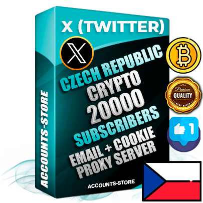 Professional Czech PREMIUM X (Twitter) accounts of manual registration and farming for the CRYPTO niche with high trust history photos and tweets — fully themed and optimized for CRYPTO advertising and promotion — 20000 niche-related live active followers 2009–2014 registration year Verified Email (Included) + Cookie JSON for secure import and login to the account + User Agent + High-quality filling (Photo Header Posts). Fully ready for targeted campaigns and ad launches from any country. Perfectly hold ads without bans. Ideal for any earning schemes affiliate promotions and marketing projects. Quality unlimited IPv4 proxy server included. Professional Czech PREMIUM X (Twitter) accounts of manual registration and farming for the CRYPTO niche with high trust history photos and tweets — fully themed and optimized for CRYPTO advertising and promotion — 20000 niche-related live active followers 2009–2014 registration year Verified Email (Included) + Cookie JSON for secure import and login to the account + User Agent + High-quality filling (Photo Header Posts). Fully ready for targeted campaigns and ad launches from any country. Perfectly hold ads without bans. Ideal for any earning schemes affiliate promotions and marketing projects. Quality unlimited IPv4 proxy server included.