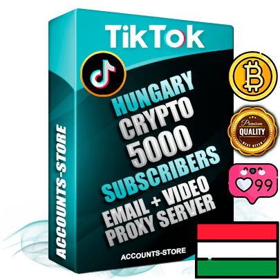 Professional Hungarian PREMIUM TikTok accounts of manual registration and farming for the CRYPTO niche with high trust history profile photos and videos — fully themed and optimized for CRYPTO advertising and promotion — 5000 niche-related live active subscribers 2018–2022 registration years Verified Email (included) + Cookie JSON for secure import and login to the account + User Agent + high-quality content filling (profile photo banner and videos). Fully ready for targeted campaigns and ad launches from any country. Perfectly holds ads without bans. Ideal for any earning schemes affiliate promotions and marketing projects. Quality unlimited IPv4 proxy server included. Professional Hungarian PREMIUM TikTok accounts of manual registration and farming for the CRYPTO niche with high trust history profile photos and videos — fully themed and optimized for CRYPTO advertising and promotion — 5000 niche-related live active subscribers 2018–2022 registration years Verified Email (included) + Cookie JSON for secure import and login to the account + User Agent + high-quality content filling (profile photo banner and videos). Fully ready for targeted campaigns and ad launches from any country. Perfectly holds ads without bans. Ideal for any earning schemes affiliate promotions and marketing projects. Quality unlimited IPv4 proxy server included.
