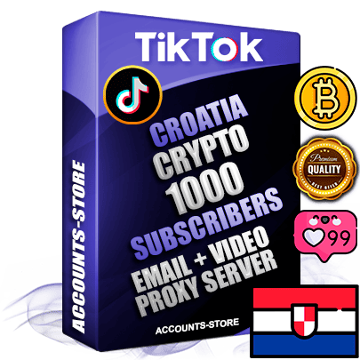 Professional Croatian PREMIUM TikTok accounts of manual registration and farming for the CRYPTO niche with high trust history profile photos and videos — fully themed and optimized for CRYPTO advertising and promotion — 1000 niche-related live active subscribers 2018–2022 registration years Verified Email (included) + Cookie JSON for secure import and login to the account + User Agent + high-quality content filling (profile photo banner and videos). Fully ready for targeted campaigns and ad launches from any country. Perfectly holds ads without bans. Ideal for any earning schemes affiliate promotions and marketing projects. Quality unlimited IPv4 proxy server included. Professional Croatian PREMIUM TikTok accounts of manual registration and farming for the CRYPTO niche with high trust history profile photos and videos — fully themed and optimized for CRYPTO advertising and promotion — 1000 niche-related live active subscribers 2018–2022 registration years Verified Email (included) + Cookie JSON for secure import and login to the account + User Agent + high-quality content filling (profile photo banner and videos). Fully ready for targeted campaigns and ad launches from any country. Perfectly holds ads without bans. Ideal for any earning schemes affiliate promotions and marketing projects. Quality unlimited IPv4 proxy server included.