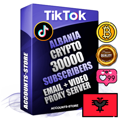 Professional Albanian PREMIUM TikTok accounts of manual registration and farming for the CRYPTO niche with high trust history profile photos and videos — fully themed and optimized for CRYPTO advertising and promotion — 30000 niche-related live active subscribers 2018–2022 registration years Verified Email (included) + Cookie JSON for secure import and login to the account + User Agent + high-quality content filling (profile photo banner and videos). Fully ready for targeted campaigns and ad launches from any country. Perfectly holds ads without bans. Ideal for any earning schemes affiliate promotions and marketing projects. Quality unlimited IPv4 proxy server included.