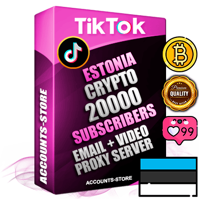 Professional Estonian PREMIUM TikTok accounts of manual registration and farming for the CRYPTO niche with high trust history profile photos and videos — fully themed and optimized for CRYPTO advertising and promotion — 20000 niche-related live active subscribers 2018–2022 registration years Verified Email (included) + Cookie JSON for secure import and login to the account + User Agent + high-quality content filling (profile photo banner and videos). Fully ready for targeted campaigns and ad launches from any country. Perfectly holds ads without bans. Ideal for any earning schemes affiliate promotions and marketing projects. Quality unlimited IPv4 proxy server included. Professional Estonian PREMIUM TikTok accounts of manual registration and farming for the CRYPTO niche with high trust history profile photos and videos — fully themed and optimized for CRYPTO advertising and promotion — 20000 niche-related live active subscribers 2018–2022 registration years Verified Email (included) + Cookie JSON for secure import and login to the account + User Agent + high-quality content filling (profile photo banner and videos). Fully ready for targeted campaigns and ad launches from any country. Perfectly holds ads without bans. Ideal for any earning schemes affiliate promotions and marketing projects. Quality unlimited IPv4 proxy server included.