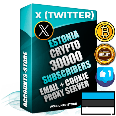 Professional Estonian PREMIUM X (Twitter) accounts of manual registration and farming for the CRYPTO niche with high trust history photos and tweets — fully themed and optimized for CRYPTO advertising and promotion — 30000 niche-related live active followers 2009–2014 registration year Verified Email (Included) + Cookie JSON for secure import and login to the account + User Agent + High-quality filling (Photo Header Posts). Fully ready for targeted campaigns and ad launches from any country. Perfectly hold ads without bans. Ideal for any earning schemes affiliate promotions and marketing projects. Quality unlimited IPv4 proxy server included.
