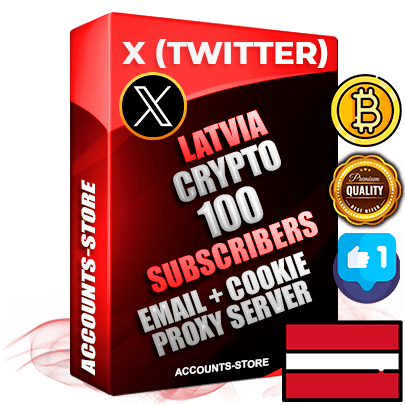 Professional Latvian PREMIUM X (Twitter) accounts of manual registration and farming for the CRYPTO niche with high trust history photos and tweets — fully themed and optimized for CRYPTO advertising and promotion — 100 niche-related live active followers 2009–2014 registration year Verified Email (Included) + Cookie JSON for secure import and login to the account + User Agent + High-quality filling (Photo Header Posts). Fully ready for targeted campaigns and ad launches from any country. Perfectly hold ads without bans. Ideal for any earning schemes affiliate promotions and marketing projects. Quality unlimited IPv4 proxy server included.