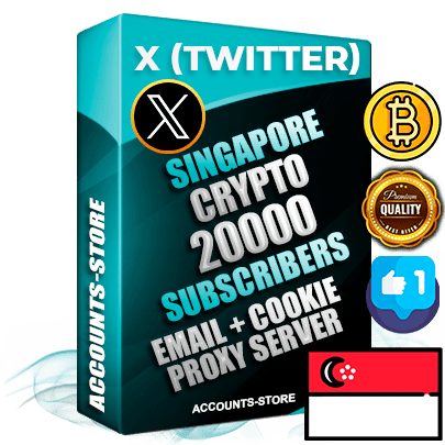 Professional Singapore PREMIUM X (Twitter) accounts of manual registration and farming for the CRYPTO niche with high trust history photos and tweets — fully themed and optimized for CRYPTO advertising and promotion — 20000 niche-related live active followers 2009–2014 registration year Verified Email (Included) + Cookie JSON for secure import and login to the account + User Agent + High-quality filling (Photo Header Posts). Fully ready for targeted campaigns and ad launches from any country. Perfectly hold ads without bans. Ideal for any earning schemes affiliate promotions and marketing projects. Quality unlimited IPv4 proxy server included. Professional Singapore PREMIUM X (Twitter) accounts of manual registration and farming for the CRYPTO niche with high trust history photos and tweets — fully themed and optimized for CRYPTO advertising and promotion — 20000 niche-related live active followers 2009–2014 registration year Verified Email (Included) + Cookie JSON for secure import and login to the account + User Agent + High-quality filling (Photo Header Posts). Fully ready for targeted campaigns and ad launches from any country. Perfectly hold ads without bans. Ideal for any earning schemes affiliate promotions and marketing projects. Quality unlimited IPv4 proxy server included.