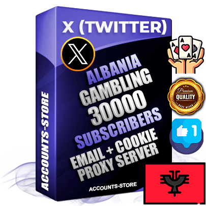 Professional Albanian PREMIUM X (Twitter) accounts of manual registration and farming for the GAMBLING niche with high trust history photos and tweets — fully themed and optimized for GAMBLING advertising and promotion — 30000 niche-related live active followers 2009–2014 registration year Verified Email (Included) + Cookie JSON for secure import and login to the account + User Agent + High-quality filling (Photo Header Posts). Fully ready for targeted campaigns and ad launches from any country. Perfectly hold ads without bans. Ideal for any earning schemes affiliate promotions and marketing projects. Quality unlimited IPv4 proxy server included.