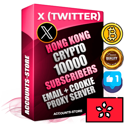 Professional Hong Kong  PREMIUM X (Twitter) accounts of manual registration and farming for the CRYPTO niche with high trust history photos and tweets — fully themed and optimized for CRYPTO advertising and promotion — 10000 niche-related live active followers 2009–2014 registration year Verified Email (Included) + Cookie JSON for secure import and login to the account + User Agent + High-quality filling (Photo Header Posts). Fully ready for targeted campaigns and ad launches from any country. Perfectly hold ads without bans. Ideal for any earning schemes affiliate promotions and marketing projects. Quality unlimited IPv4 proxy server included.