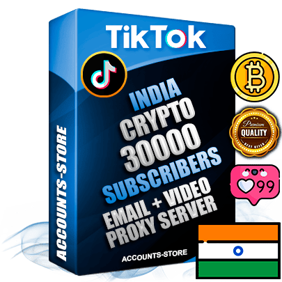 Professional Indian PREMIUM TikTok accounts of manual registration and farming for the CRYPTO niche with high trust history profile photos and videos — fully themed and optimized for CRYPTO advertising and promotion — 30000 niche-related live active subscribers 2018–2022 registration years Verified Email (included) + Cookie JSON for secure import and login to the account + User Agent + high-quality content filling (profile photo banner and videos). Fully ready for targeted campaigns and ad launches from any country. Perfectly holds ads without bans. Ideal for any earning schemes affiliate promotions and marketing projects. Quality unlimited IPv4 proxy server included. Professional Indian PREMIUM TikTok accounts of manual registration and farming for the CRYPTO niche with high trust history profile photos and videos — fully themed and optimized for CRYPTO advertising and promotion — 30000 niche-related live active subscribers 2018–2022 registration years Verified Email (included) + Cookie JSON for secure import and login to the account + User Agent + high-quality content filling (profile photo banner and videos). Fully ready for targeted campaigns and ad launches from any country. Perfectly holds ads without bans. Ideal for any earning schemes affiliate promotions and marketing projects. Quality unlimited IPv4 proxy server included.