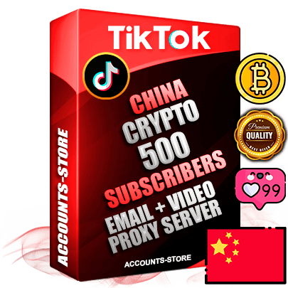 Professional Chinese PREMIUM TikTok accounts of manual registration and farming for the CRYPTO niche with high trust history profile photos and videos — fully themed and optimized for CRYPTO advertising and promotion — 500 niche-related live active subscribers 2018–2022 registration years Verified Email (included) + Cookie JSON for secure import and login to the account + User Agent + high-quality content filling (profile photo banner and videos). Fully ready for targeted campaigns and ad launches from any country. Perfectly holds ads without bans. Ideal for any earning schemes affiliate promotions and marketing projects. Quality unlimited IPv4 proxy server included. Professional Chinese PREMIUM TikTok accounts of manual registration and farming for the CRYPTO niche with high trust history profile photos and videos — fully themed and optimized for CRYPTO advertising and promotion — 500 niche-related live active subscribers 2018–2022 registration years Verified Email (included) + Cookie JSON for secure import and login to the account + User Agent + high-quality content filling (profile photo banner and videos). Fully ready for targeted campaigns and ad launches from any country. Perfectly holds ads without bans. Ideal for any earning schemes affiliate promotions and marketing projects. Quality unlimited IPv4 proxy server included.