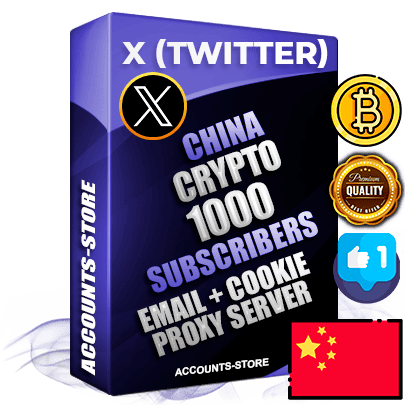 Professional Chinese PREMIUM X (Twitter) accounts of manual registration and farming for the CRYPTO niche with high trust history photos and tweets — fully themed and optimized for CRYPTO advertising and promotion — 1000 niche-related live active followers 2009–2014 registration year Verified Email (Included) + Cookie JSON for secure import and login to the account + User Agent + High-quality filling (Photo Header Posts). Fully ready for targeted campaigns and ad launches from any country. Perfectly hold ads without bans. Ideal for any earning schemes affiliate promotions and marketing projects. Quality unlimited IPv4 proxy server included. Professional Chinese PREMIUM X (Twitter) accounts of manual registration and farming for the CRYPTO niche with high trust history photos and tweets — fully themed and optimized for CRYPTO advertising and promotion — 1000 niche-related live active followers 2009–2014 registration year Verified Email (Included) + Cookie JSON for secure import and login to the account + User Agent + High-quality filling (Photo Header Posts). Fully ready for targeted campaigns and ad launches from any country. Perfectly hold ads without bans. Ideal for any earning schemes affiliate promotions and marketing projects. Quality unlimited IPv4 proxy server included.
