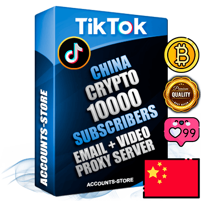 Professional Chinese PREMIUM TikTok accounts of manual registration and farming for the CRYPTO niche with high trust history profile photos and videos — fully themed and optimized for CRYPTO advertising and promotion — 10000 niche-related live active subscribers 2018–2022 registration years Verified Email (included) + Cookie JSON for secure import and login to the account + User Agent + high-quality content filling (profile photo banner and videos). Fully ready for targeted campaigns and ad launches from any country. Perfectly holds ads without bans. Ideal for any earning schemes affiliate promotions and marketing projects. Quality unlimited IPv4 proxy server included. Professional Chinese PREMIUM TikTok accounts of manual registration and farming for the CRYPTO niche with high trust history profile photos and videos — fully themed and optimized for CRYPTO advertising and promotion — 10000 niche-related live active subscribers 2018–2022 registration years Verified Email (included) + Cookie JSON for secure import and login to the account + User Agent + high-quality content filling (profile photo banner and videos). Fully ready for targeted campaigns and ad launches from any country. Perfectly holds ads without bans. Ideal for any earning schemes affiliate promotions and marketing projects. Quality unlimited IPv4 proxy server included.
