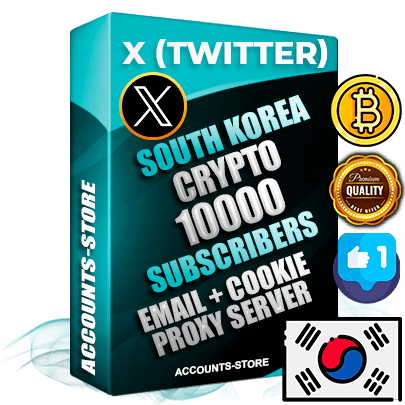 Professional Korean PREMIUM X (Twitter) accounts of manual registration and farming for the CRYPTO niche with high trust history photos and tweets — fully themed and optimized for CRYPTO advertising and promotion — 10000 niche-related live active followers 2009–2014 registration year Verified Email (Included) + Cookie JSON for secure import and login to the account + User Agent + High-quality filling (Photo Header Posts). Fully ready for targeted campaigns and ad launches from any country. Perfectly hold ads without bans. Ideal for any earning schemes affiliate promotions and marketing projects. Quality unlimited IPv4 proxy server included. Professional Korean PREMIUM X (Twitter) accounts of manual registration and farming for the CRYPTO niche with high trust history photos and tweets — fully themed and optimized for CRYPTO advertising and promotion — 10000 niche-related live active followers 2009–2014 registration year Verified Email (Included) + Cookie JSON for secure import and login to the account + User Agent + High-quality filling (Photo Header Posts). Fully ready for targeted campaigns and ad launches from any country. Perfectly hold ads without bans. Ideal for any earning schemes affiliate promotions and marketing projects. Quality unlimited IPv4 proxy server included.