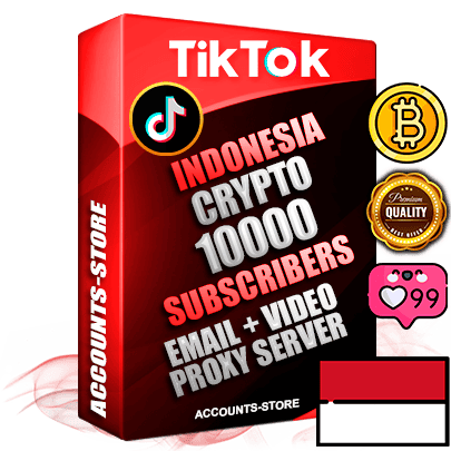 Professional Indonesian PREMIUM TikTok accounts of manual registration and farming for the CRYPTO niche with high trust history profile photos and videos — fully themed and optimized for CRYPTO advertising and promotion — 10000 niche-related live active subscribers 2018–2022 registration years Verified Email (included) + Cookie JSON for secure import and login to the account + User Agent + high-quality content filling (profile photo banner and videos). Fully ready for targeted campaigns and ad launches from any country. Perfectly holds ads without bans. Ideal for any earning schemes affiliate promotions and marketing projects. Quality unlimited IPv4 proxy server included. Professional Indonesian PREMIUM TikTok accounts of manual registration and farming for the CRYPTO niche with high trust history profile photos and videos — fully themed and optimized for CRYPTO advertising and promotion — 10000 niche-related live active subscribers 2018–2022 registration years Verified Email (included) + Cookie JSON for secure import and login to the account + User Agent + high-quality content filling (profile photo banner and videos). Fully ready for targeted campaigns and ad launches from any country. Perfectly holds ads without bans. Ideal for any earning schemes affiliate promotions and marketing projects. Quality unlimited IPv4 proxy server included.