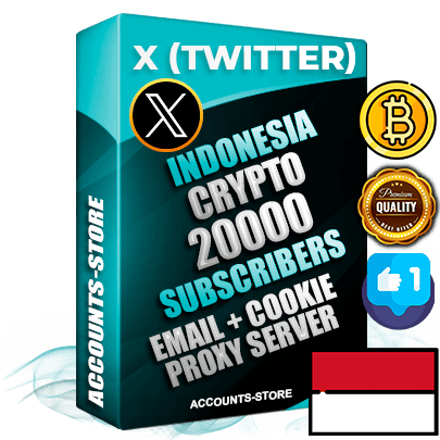 Professional Indonesian PREMIUM X (Twitter) accounts of manual registration and farming for the CRYPTO niche with high trust history photos and tweets — fully themed and optimized for CRYPTO advertising and promotion — 20000 niche-related live active followers 2009–2014 registration year Verified Email (Included) + Cookie JSON for secure import and login to the account + User Agent + High-quality filling (Photo Header Posts). Fully ready for targeted campaigns and ad launches from any country. Perfectly hold ads without bans. Ideal for any earning schemes affiliate promotions and marketing projects. Quality unlimited IPv4 proxy server included. Professional Indonesian PREMIUM X (Twitter) accounts of manual registration and farming for the CRYPTO niche with high trust history photos and tweets — fully themed and optimized for CRYPTO advertising and promotion — 20000 niche-related live active followers 2009–2014 registration year Verified Email (Included) + Cookie JSON for secure import and login to the account + User Agent + High-quality filling (Photo Header Posts). Fully ready for targeted campaigns and ad launches from any country. Perfectly hold ads without bans. Ideal for any earning schemes affiliate promotions and marketing projects. Quality unlimited IPv4 proxy server included.