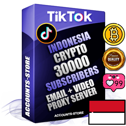 Professional Indonesian PREMIUM TikTok accounts of manual registration and farming for the CRYPTO niche with high trust history profile photos and videos — fully themed and optimized for CRYPTO advertising and promotion — 30000 niche-related live active subscribers 2018–2022 registration years Verified Email (included) + Cookie JSON for secure import and login to the account + User Agent + high-quality content filling (profile photo banner and videos). Fully ready for targeted campaigns and ad launches from any country. Perfectly holds ads without bans. Ideal for any earning schemes affiliate promotions and marketing projects. Quality unlimited IPv4 proxy server included. Professional Indonesian PREMIUM TikTok accounts of manual registration and farming for the CRYPTO niche with high trust history profile photos and videos — fully themed and optimized for CRYPTO advertising and promotion — 30000 niche-related live active subscribers 2018–2022 registration years Verified Email (included) + Cookie JSON for secure import and login to the account + User Agent + high-quality content filling (profile photo banner and videos). Fully ready for targeted campaigns and ad launches from any country. Perfectly holds ads without bans. Ideal for any earning schemes affiliate promotions and marketing projects. Quality unlimited IPv4 proxy server included.