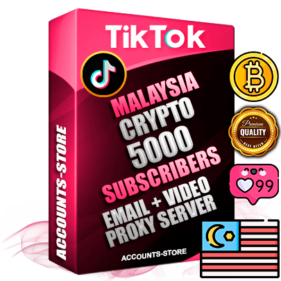 Professional Malaysian PREMIUM TikTok accounts of manual registration and farming for the CRYPTO niche with high trust history profile photos and videos — fully themed and optimized for CRYPTO advertising and promotion — 5000 niche-related live active subscribers 2018–2022 registration years Verified Email (included) + Cookie JSON for secure import and login to the account + User Agent + high-quality content filling (profile photo banner and videos). Fully ready for targeted campaigns and ad launches from any country. Perfectly holds ads without bans. Ideal for any earning schemes affiliate promotions and marketing projects. Quality unlimited IPv4 proxy server included. Professional Malaysian PREMIUM TikTok accounts of manual registration and farming for the CRYPTO niche with high trust history profile photos and videos — fully themed and optimized for CRYPTO advertising and promotion — 5000 niche-related live active subscribers 2018–2022 registration years Verified Email (included) + Cookie JSON for secure import and login to the account + User Agent + high-quality content filling (profile photo banner and videos). Fully ready for targeted campaigns and ad launches from any country. Perfectly holds ads without bans. Ideal for any earning schemes affiliate promotions and marketing projects. Quality unlimited IPv4 proxy server included.