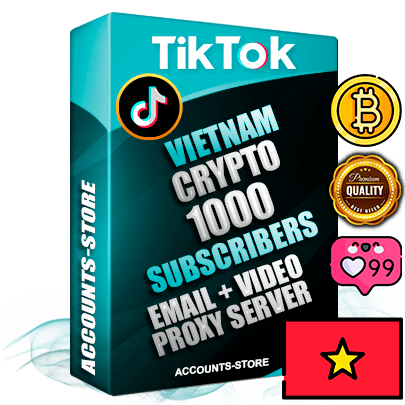 Professional Vietnamese PREMIUM TikTok accounts of manual registration and farming for the CRYPTO niche with high trust history profile photos and videos — fully themed and optimized for CRYPTO advertising and promotion — 1000 niche-related live active subscribers 2018–2022 registration years Verified Email (included) + Cookie JSON for secure import and login to the account + User Agent + high-quality content filling (profile photo banner and videos). Fully ready for targeted campaigns and ad launches from any country. Perfectly holds ads without bans. Ideal for any earning schemes affiliate promotions and marketing projects. Quality unlimited IPv4 proxy server included. Professional Vietnamese PREMIUM TikTok accounts of manual registration and farming for the CRYPTO niche with high trust history profile photos and videos — fully themed and optimized for CRYPTO advertising and promotion — 1000 niche-related live active subscribers 2018–2022 registration years Verified Email (included) + Cookie JSON for secure import and login to the account + User Agent + high-quality content filling (profile photo banner and videos). Fully ready for targeted campaigns and ad launches from any country. Perfectly holds ads without bans. Ideal for any earning schemes affiliate promotions and marketing projects. Quality unlimited IPv4 proxy server included.