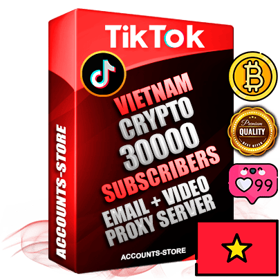 Professional Vietnamese PREMIUM TikTok accounts of manual registration and farming for the CRYPTO niche with high trust history profile photos and videos — fully themed and optimized for CRYPTO advertising and promotion — 30000 niche-related live active subscribers 2018–2022 registration years Verified Email (included) + Cookie JSON for secure import and login to the account + User Agent + high-quality content filling (profile photo banner and videos). Fully ready for targeted campaigns and ad launches from any country. Perfectly holds ads without bans. Ideal for any earning schemes affiliate promotions and marketing projects. Quality unlimited IPv4 proxy server included. Professional Vietnamese PREMIUM TikTok accounts of manual registration and farming for the CRYPTO niche with high trust history profile photos and videos — fully themed and optimized for CRYPTO advertising and promotion — 30000 niche-related live active subscribers 2018–2022 registration years Verified Email (included) + Cookie JSON for secure import and login to the account + User Agent + high-quality content filling (profile photo banner and videos). Fully ready for targeted campaigns and ad launches from any country. Perfectly holds ads without bans. Ideal for any earning schemes affiliate promotions and marketing projects. Quality unlimited IPv4 proxy server included.